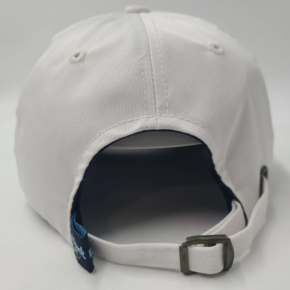 Hard Rock Cafe Hat Strapback (Fits Small) White Blue Dallas Est 1971 Casual‎ Men